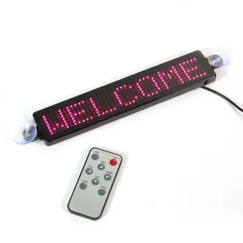 12V Avtomobilska LED Programabilni Prijavite se Gibljejo Pomikanjem prikazovanje Sporočil Odbor Zaslon