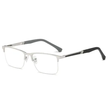 Iz Nerjavečega Jekla Branje Očala Za Moške, Visoke Kakovosti Poslovnih Očala Pol Okvir Presbyopia Očala Za Moške +1 1.5 2 2.5 3 3.5 4
