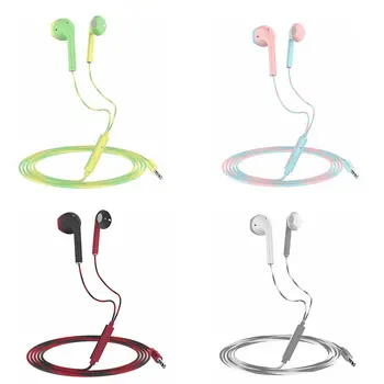 Macaron Žične Slušalke Žične vodeni V uho Mobilni Telefon, Slušalke Univerzalne Športne Gaming Slušalke