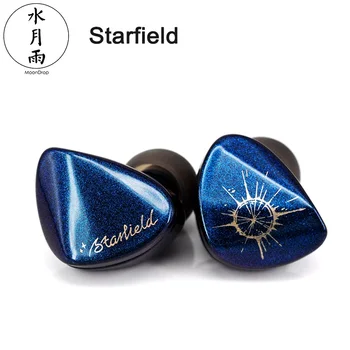 Moondrop Starfield Hi-fi Avdio Dinamično in-ear Slušalke Ogljikovih Nanocevi Prepone IEM z 2 Pin 0.78 mm Snemljiv Kabel