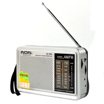 Prenosni AM, FM Radio Retro Vintage Vgrajen Zvočnik Žep Večnamenski Svetu Sprejemnik R90 Za Starejše Visoke Kakovosti Radyo Nova