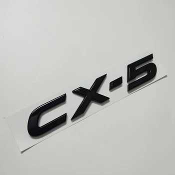 Sijajna Črna Črke, Besede CX-5 Nalepka Trunk Nalepke Za Mazda CX-5 CX5-E 2.0 2.5 S Mazda Nalepke Auto Tuning Oprema ABS
