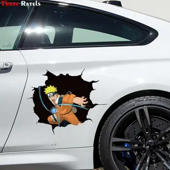 Tri Ratels CHY3 Uzumaki kul smešno Anime risanke 3D Nalepke za avto cestno kolo nalepke nalepke