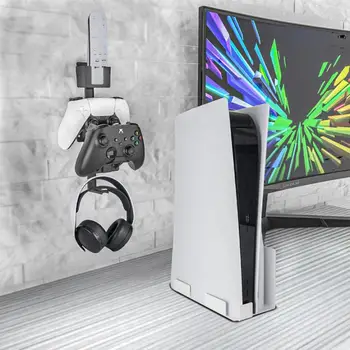 Univerzalni Stenski Nosilec Združljiv za PS5 PS4 XSX Xbox En Krmilnik Slušalke Obešalnik Daljinski upravljalnik Pasu Kavelj Dodatki